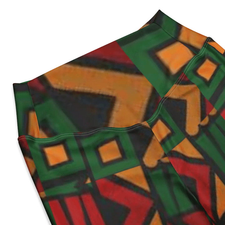 Black History Month Pattern Flare Pants product image (2)