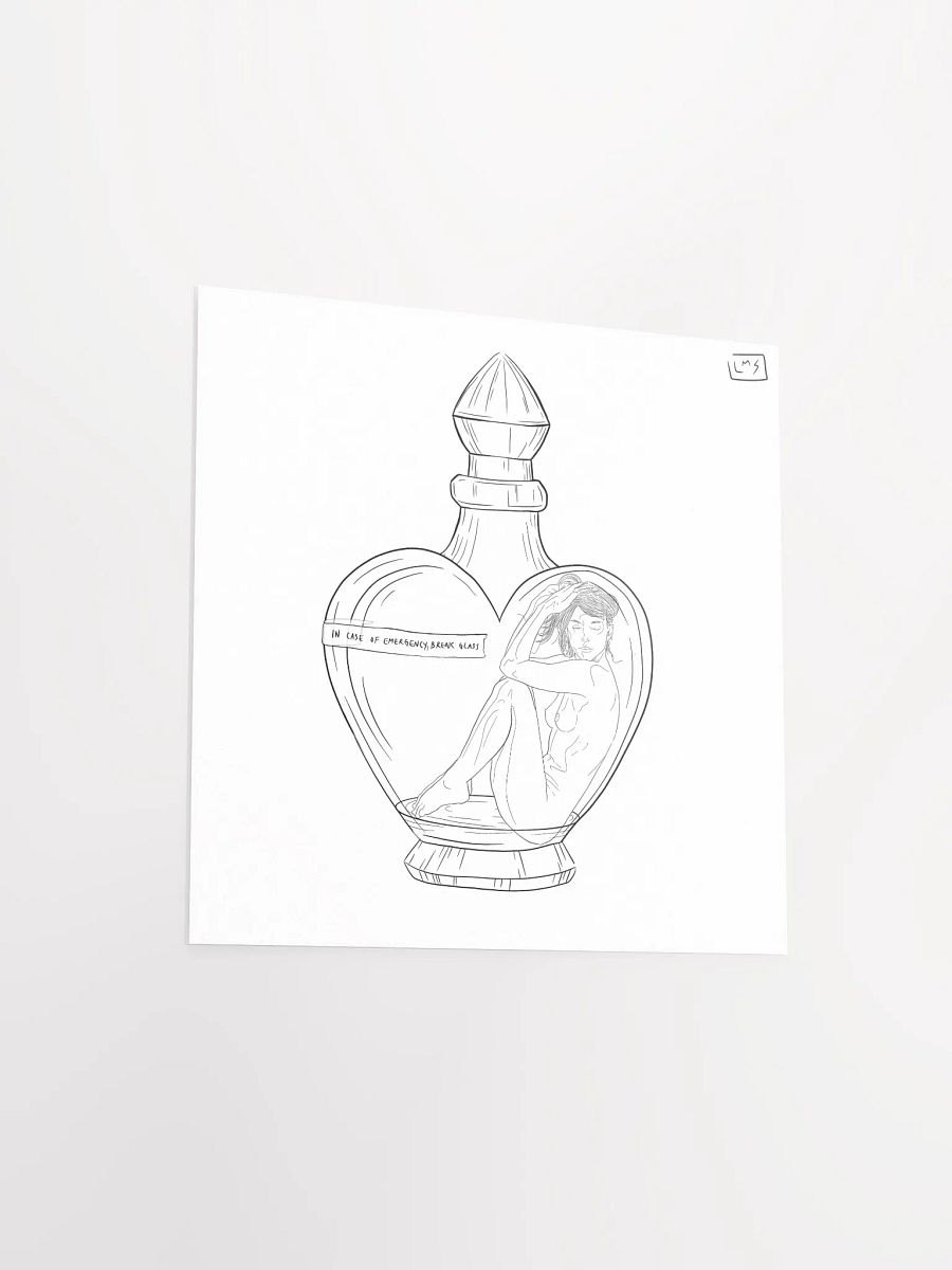 In Case of Emergency, Break Glass - Poster Print product image (11)