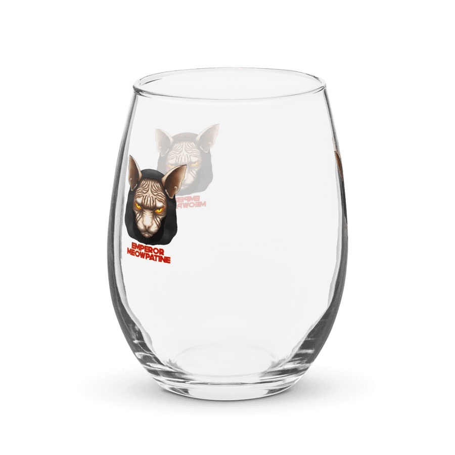 Emperor Meowpatine Wine Glass product image (2)