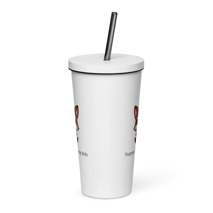 Snapping A Thanksgiving Photo Cute Fox Tumbler product image (1)