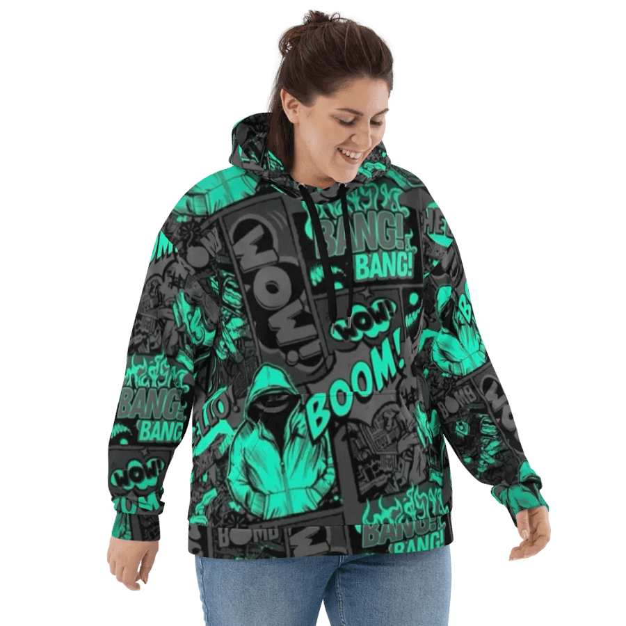 Eerie Comic Chaos Unisex Hoodie product image (6)