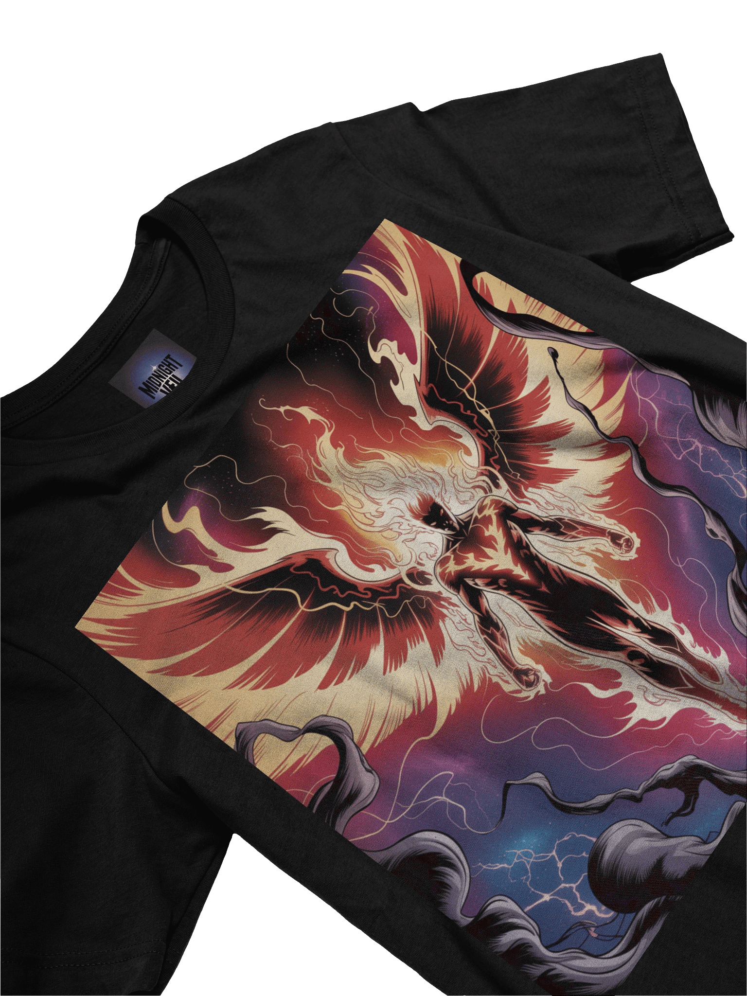 Dark Phoenix Void Rebirth Supersoft T-Shirt – Flame Wing Fury product image (5)