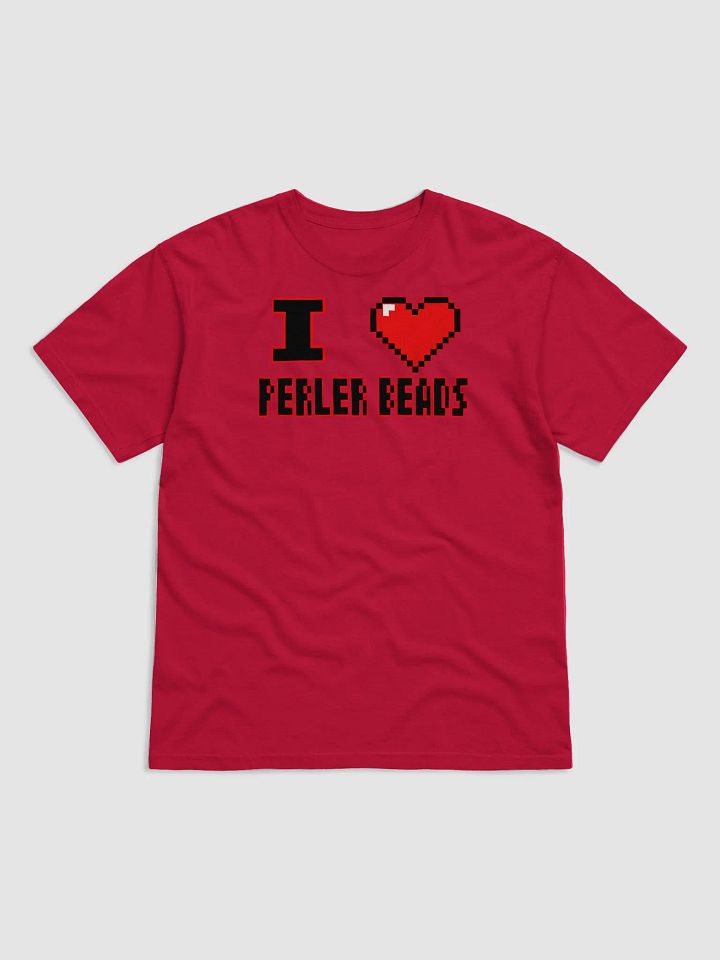 I Heart Perler Bead 2 Shirt product image (6)