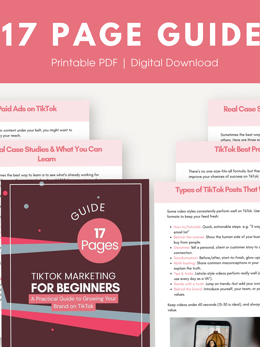 TikTok Marketing for beginners product image (3)