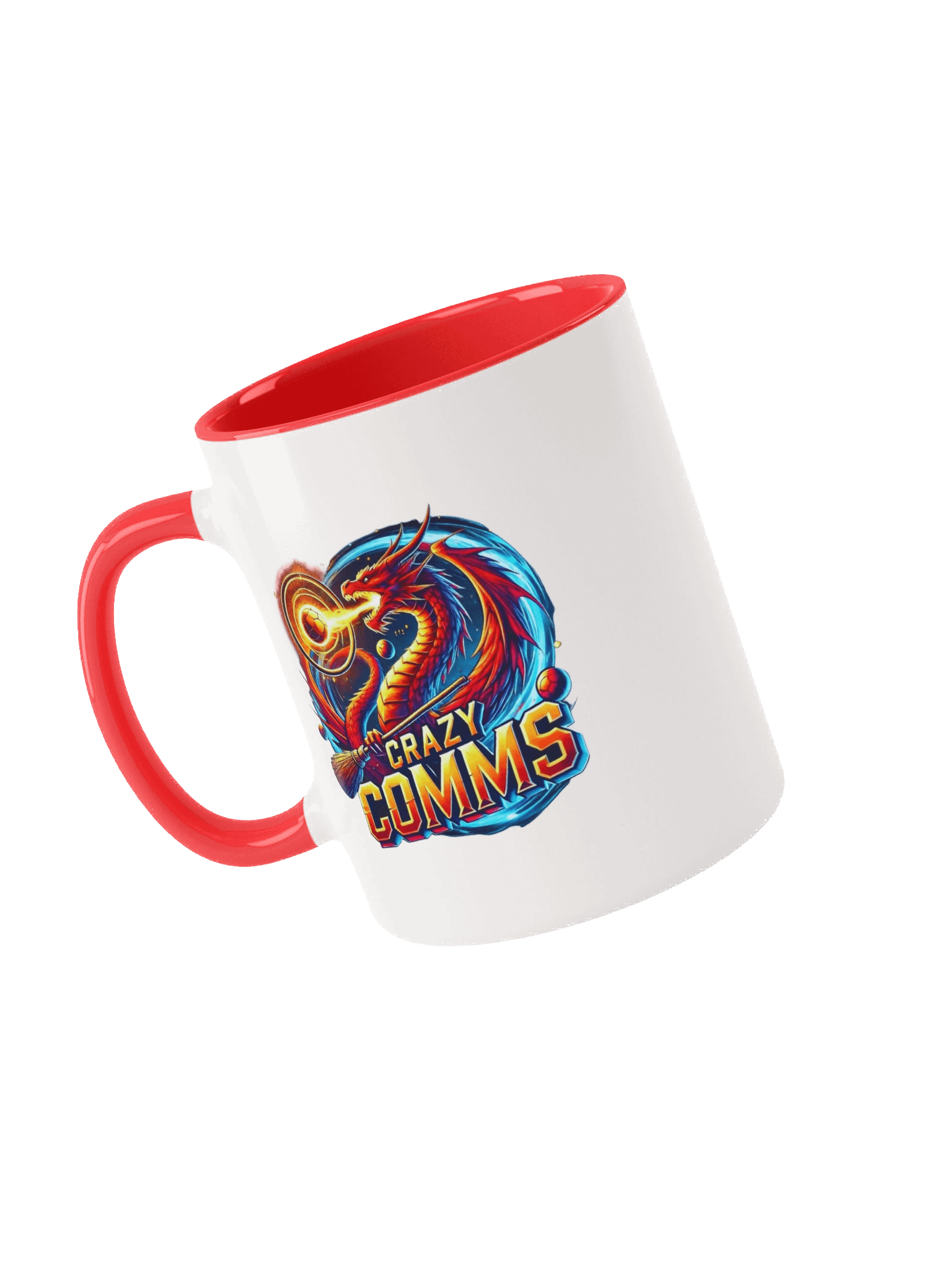 Crazy Comms Team Ceramic Mug with Color Inside product image (5)