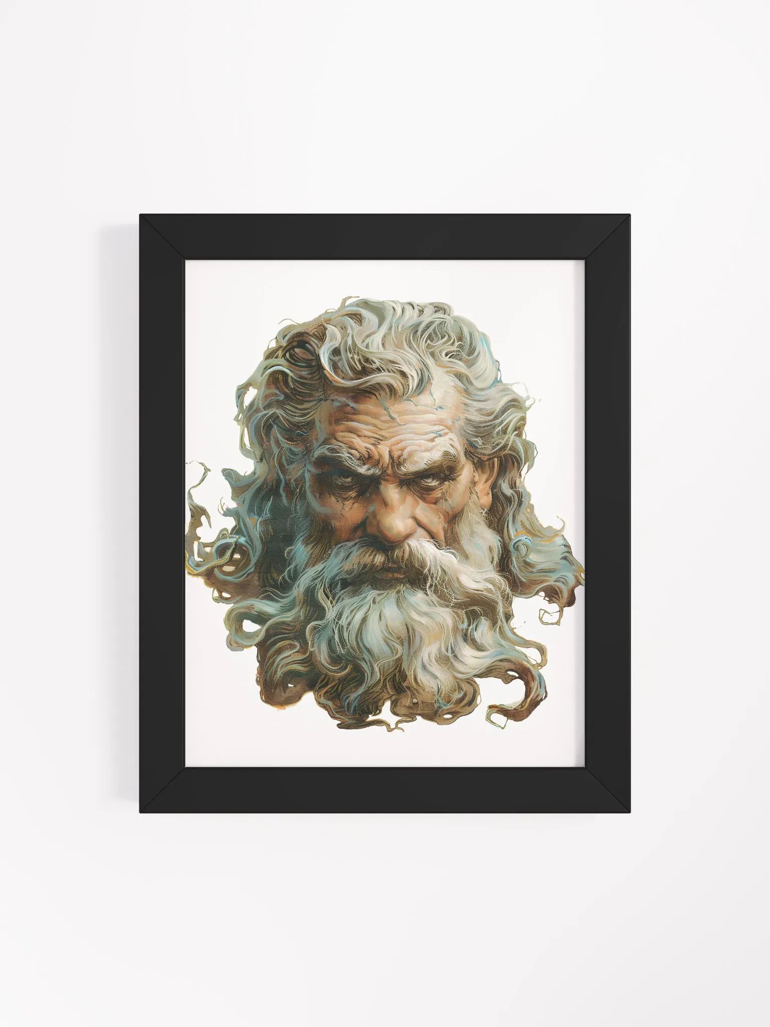 Zeus - The God of Thunder Framed High-Quality Matte Poster product image (19)