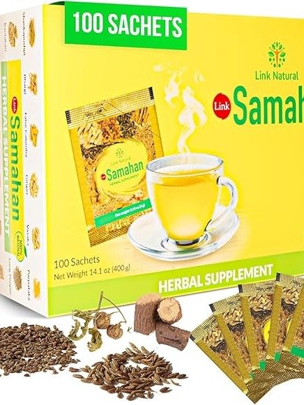 SAMAHAN Ayurvedic Herbal Tea Packets. product image (1)