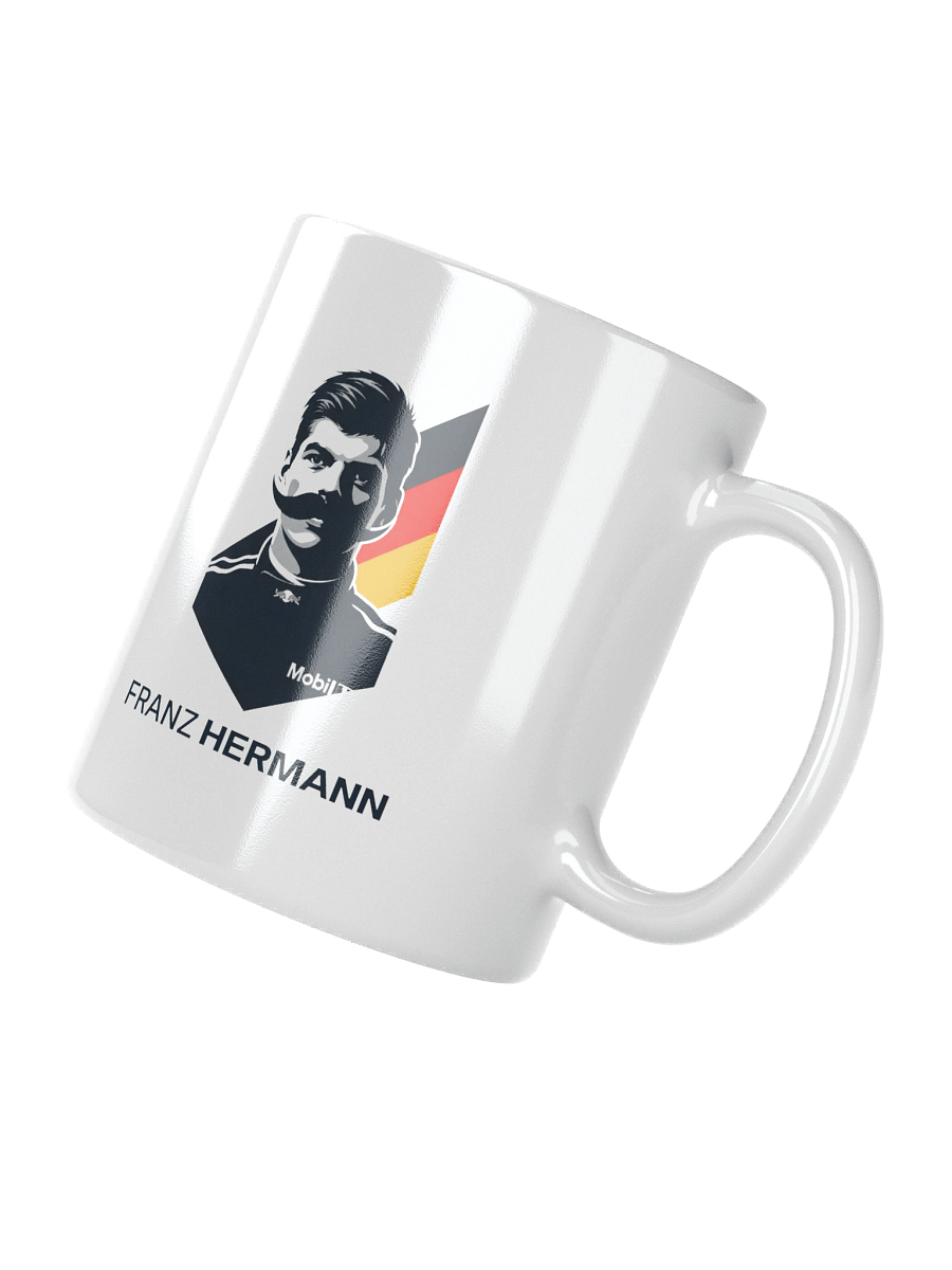 Franz Hermann F1 Legend German Flag Pop Art Mug product image (7)