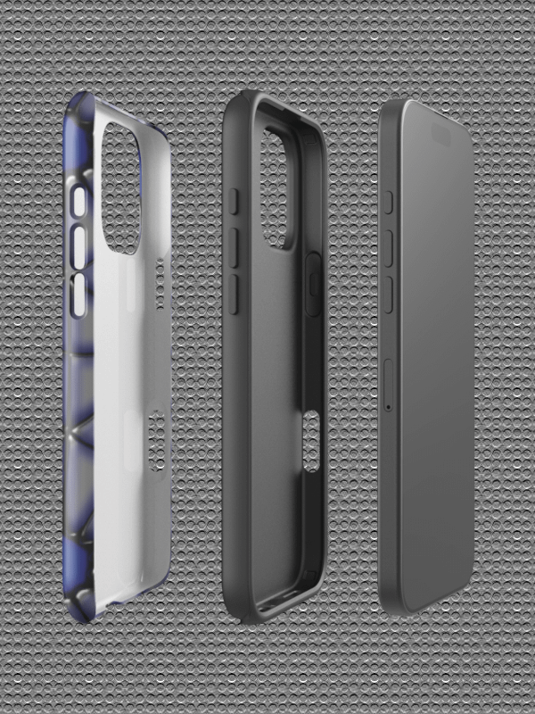 Geo Blue IPhone Case product image (135)
