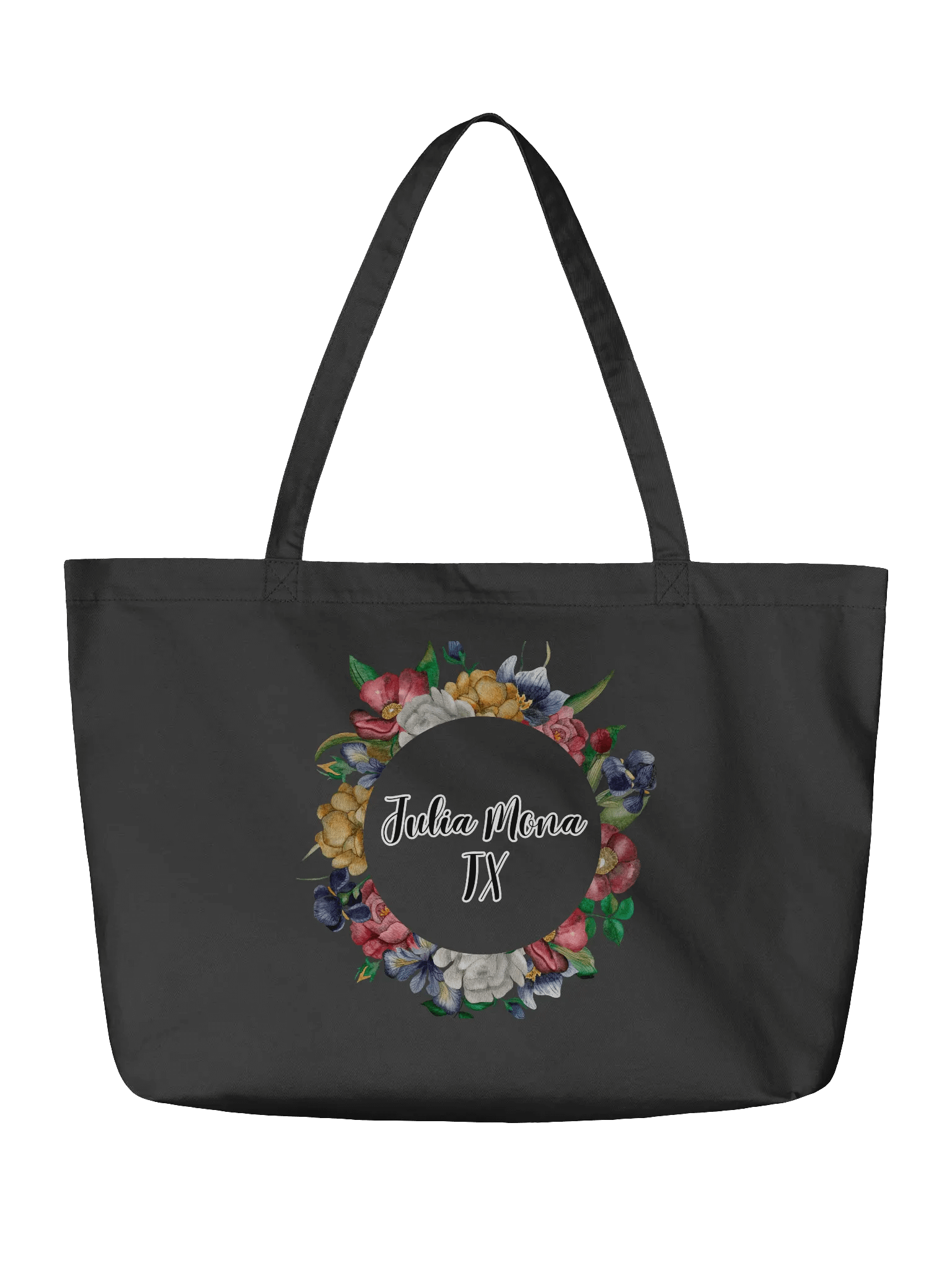 Bolsa de mano con corona floral product image (4)