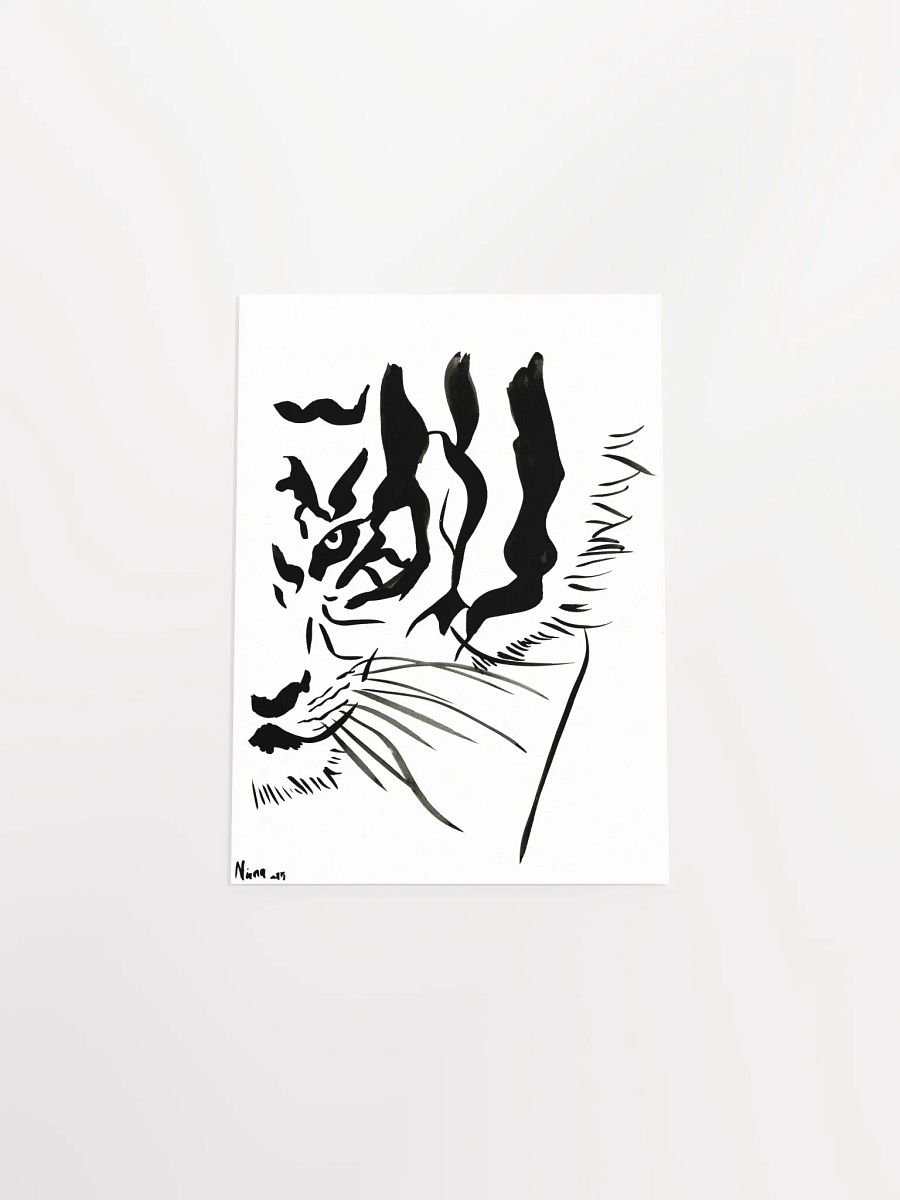 Face Of A Tiger Art Print product image (14)