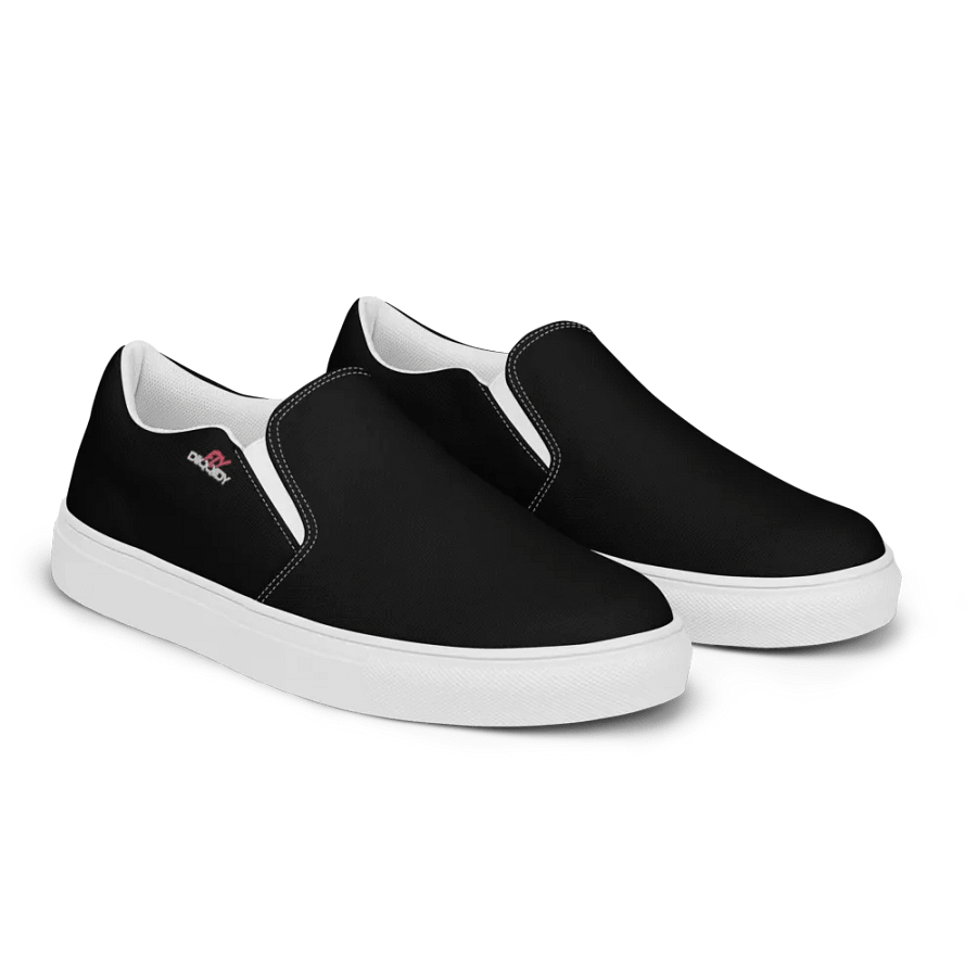 Fly Diiqqiidy Black/White Men's Slip-On Canvas Shoes product image (3)