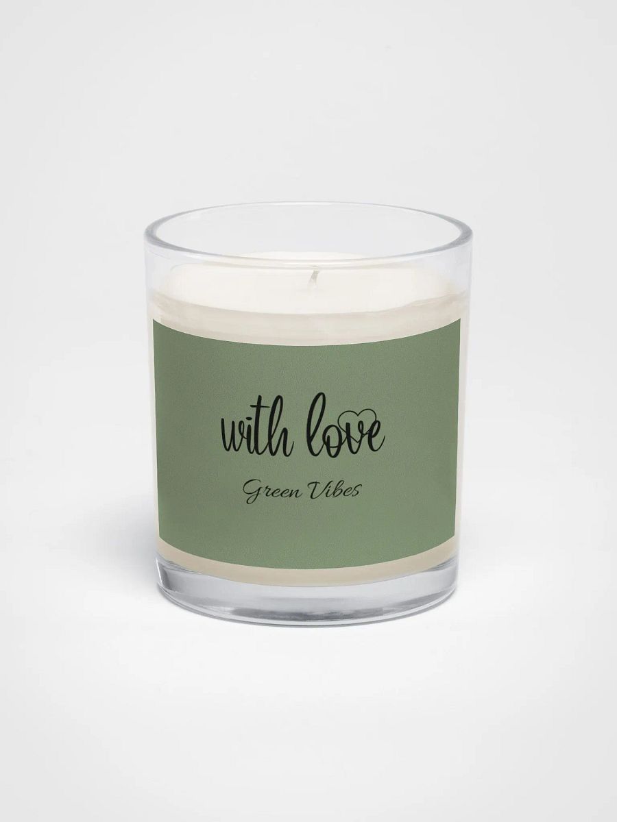 Green Vibes with Love Soy Wax Candle product image (1)