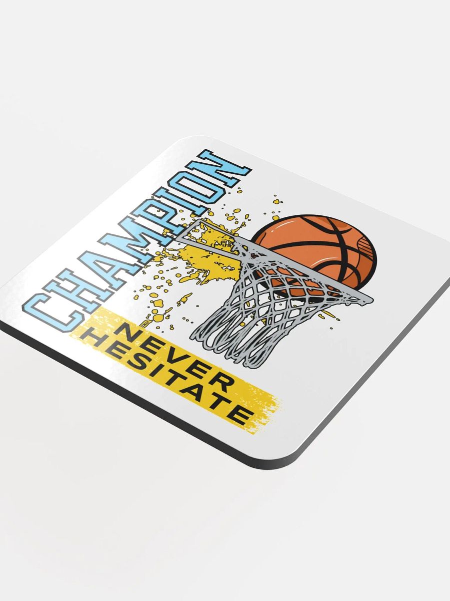 Champion Never Hesitate Basketball Coaster Set product image (4)