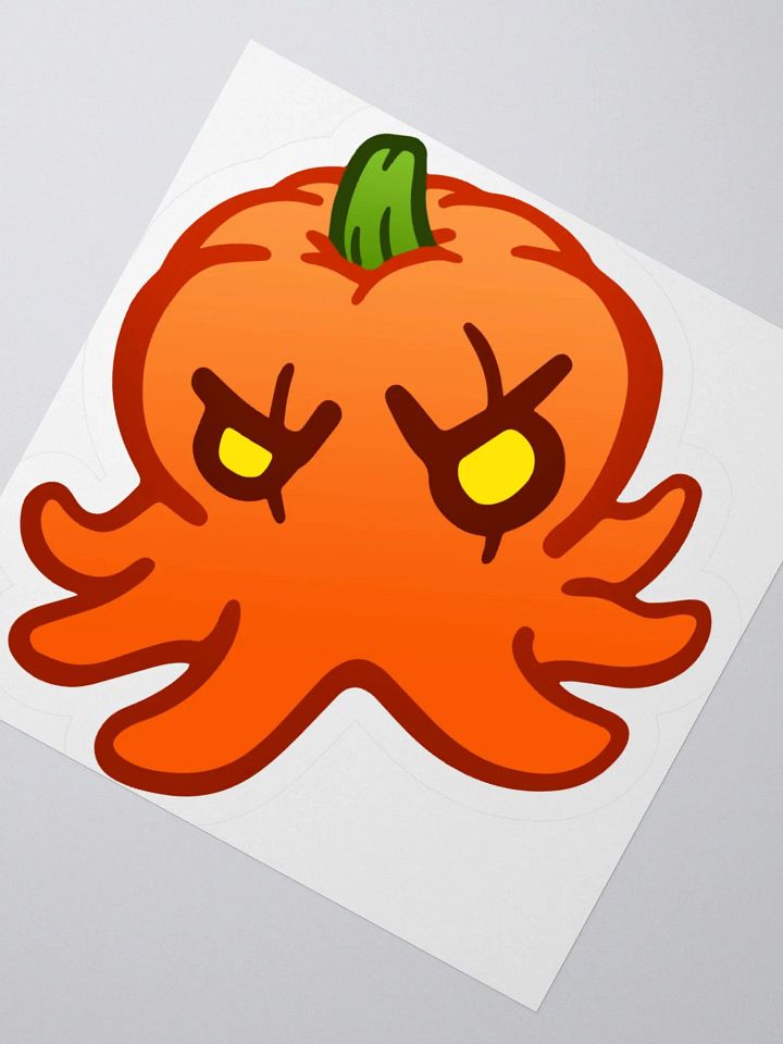 Krak-O-Lantern Sticker 3" product image (2)