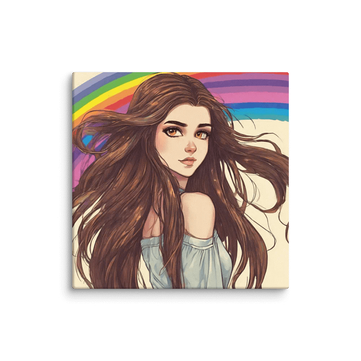 Unicorn Aliens Rainbow Canvas product image (2)