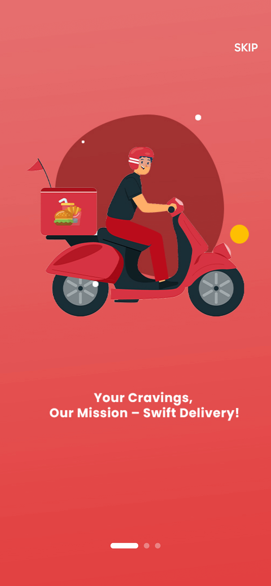 Ionic 8+ Rider Food Delivery App UI Template product image (6)
