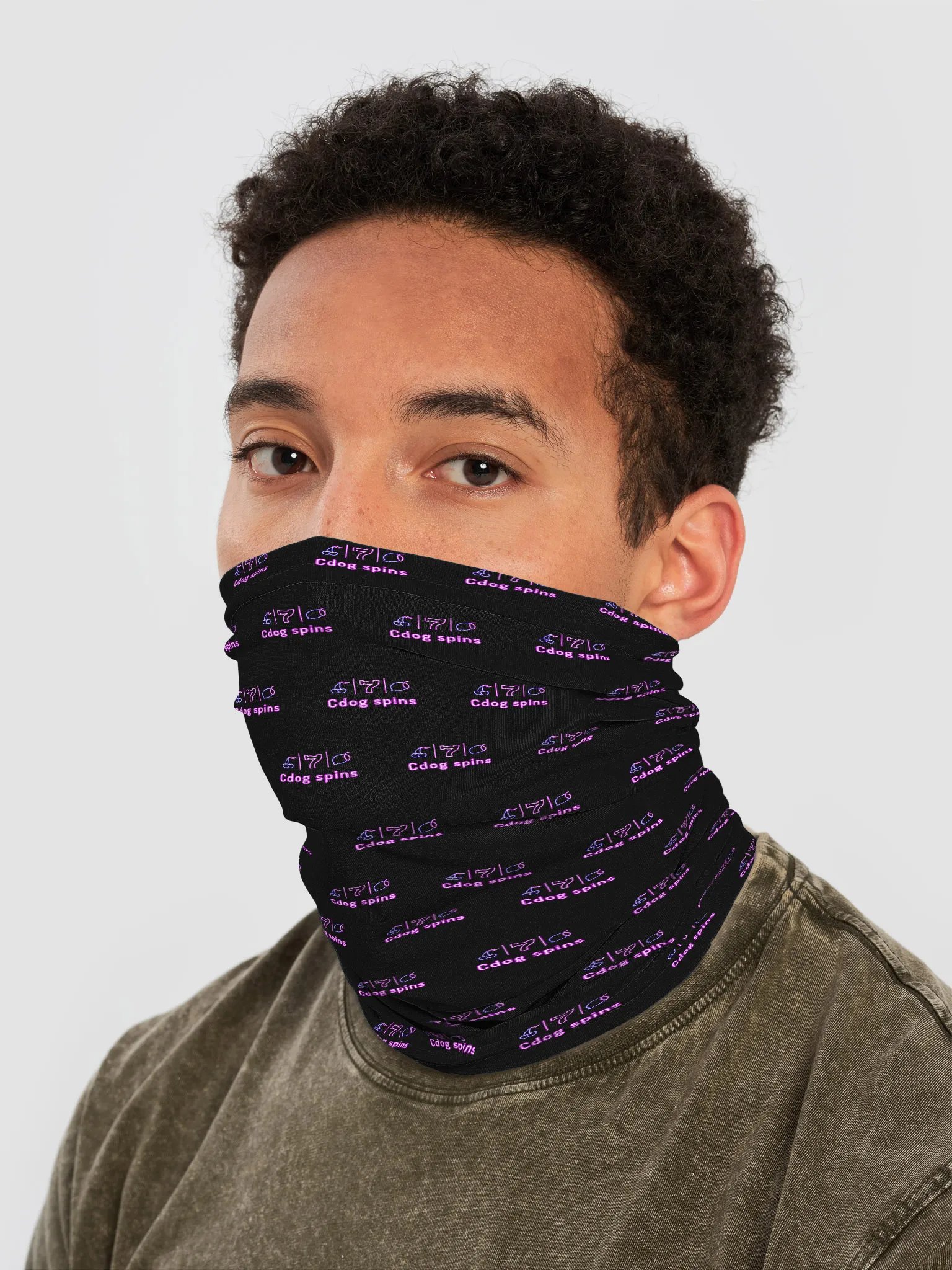 Cdog Spins Neck Gaiter product image (2)