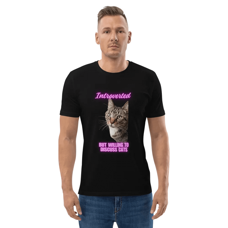 Introverted... Cat Tshirt product image (3)