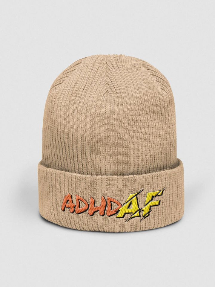 ADHD AF Organic Beanie product image (3)