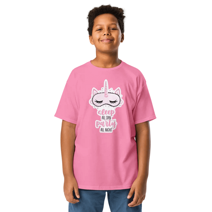 Kids T-Shirt Sleep Party Night product image (1)