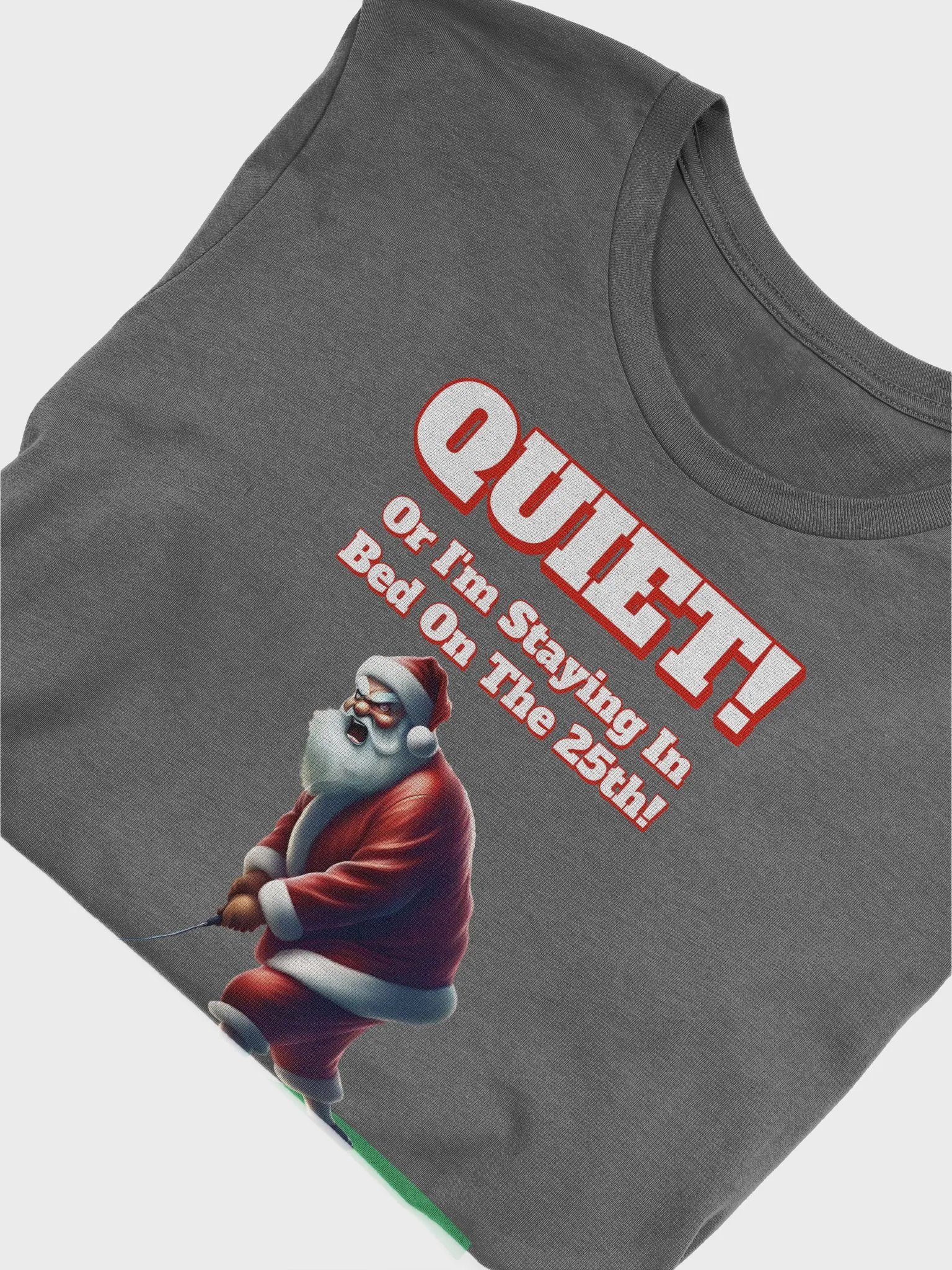 Quiet! Or I'm Staying In Bed On The 25th! Golfing Santa product image (33)