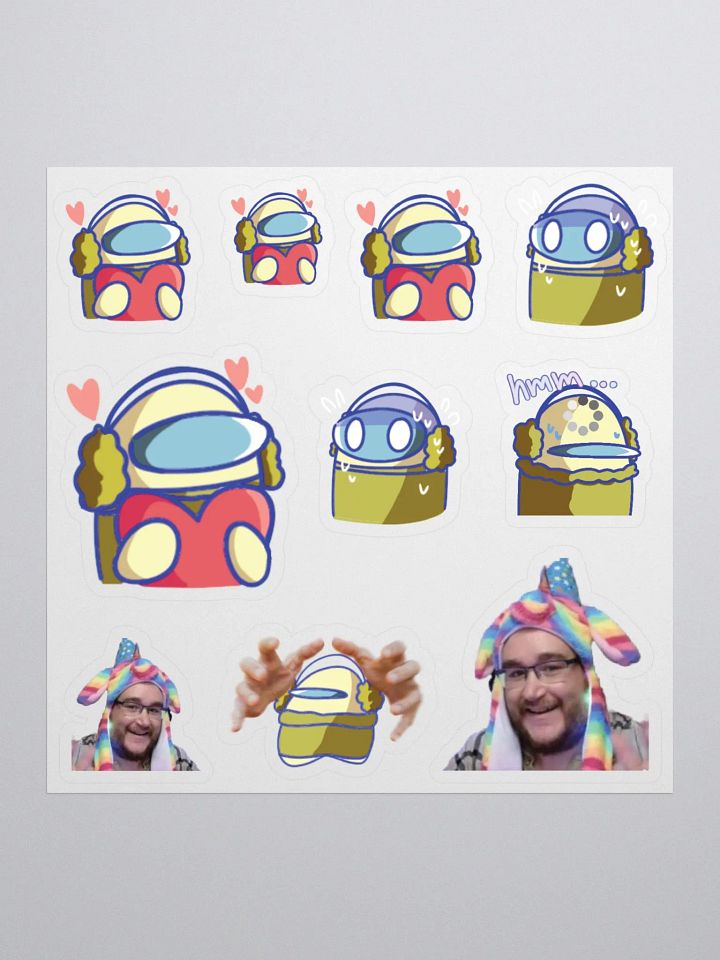 Emotes Sticker Pack product image (2)