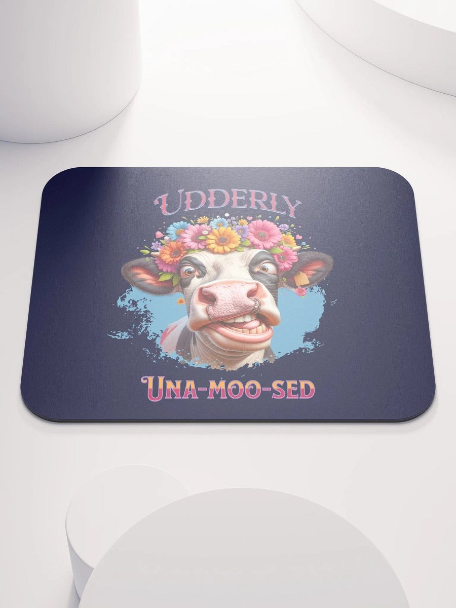 Udderly Unamooosed Mouse Pad product image (1)