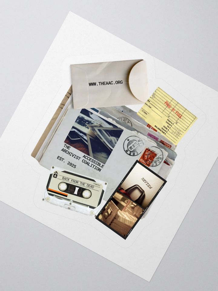 THE AAC ARCHIVES COLLAGE STICKER product image (5)