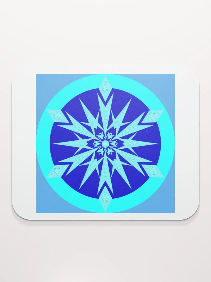 snowflake mouse pad product image (2)