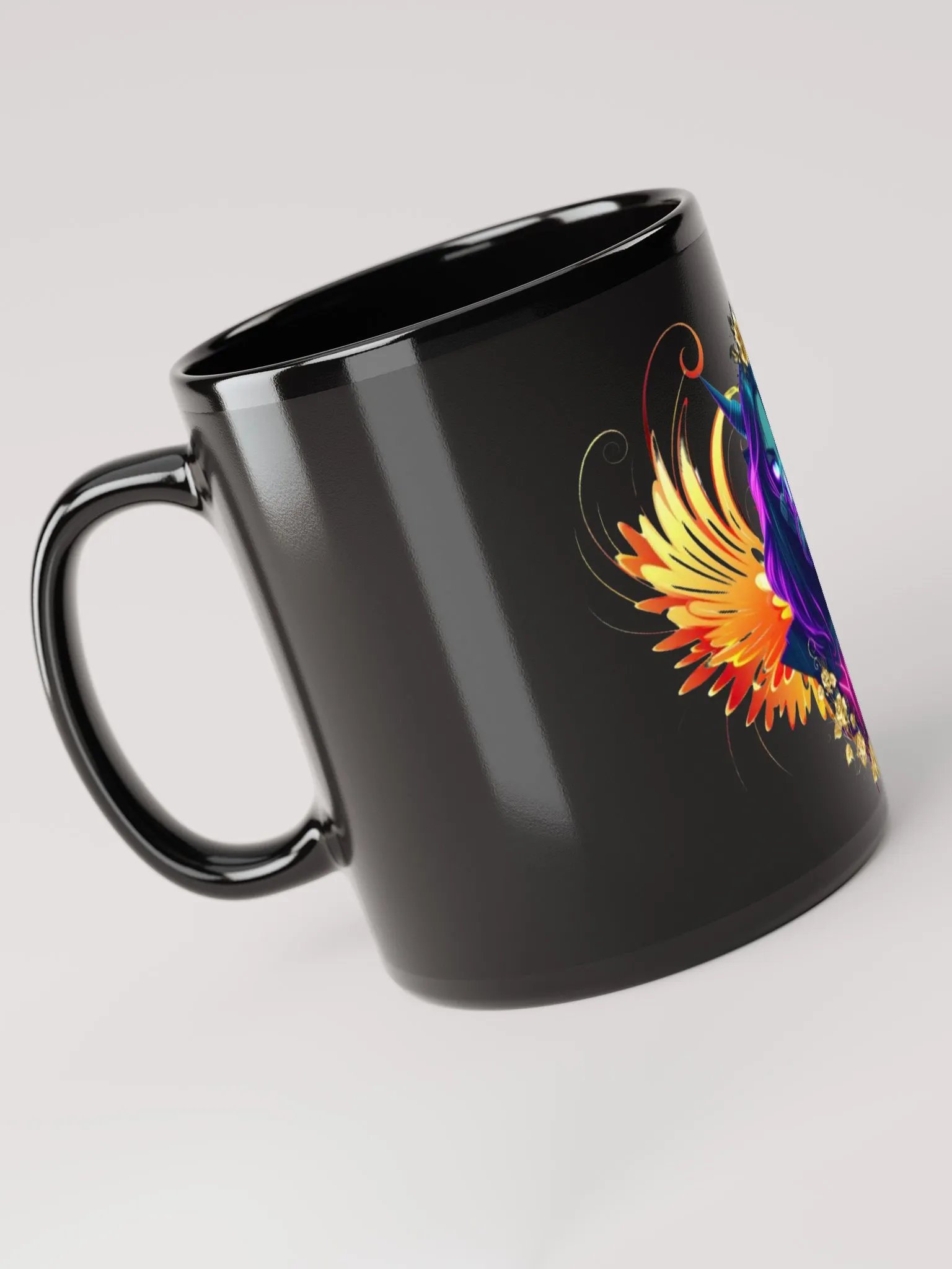 Neon Fantasy Gas Mask Mug product image (3)