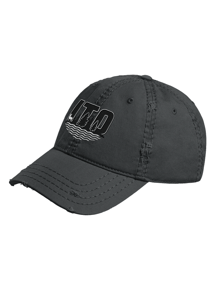 B&W ITO Distressed Hat product image (6)