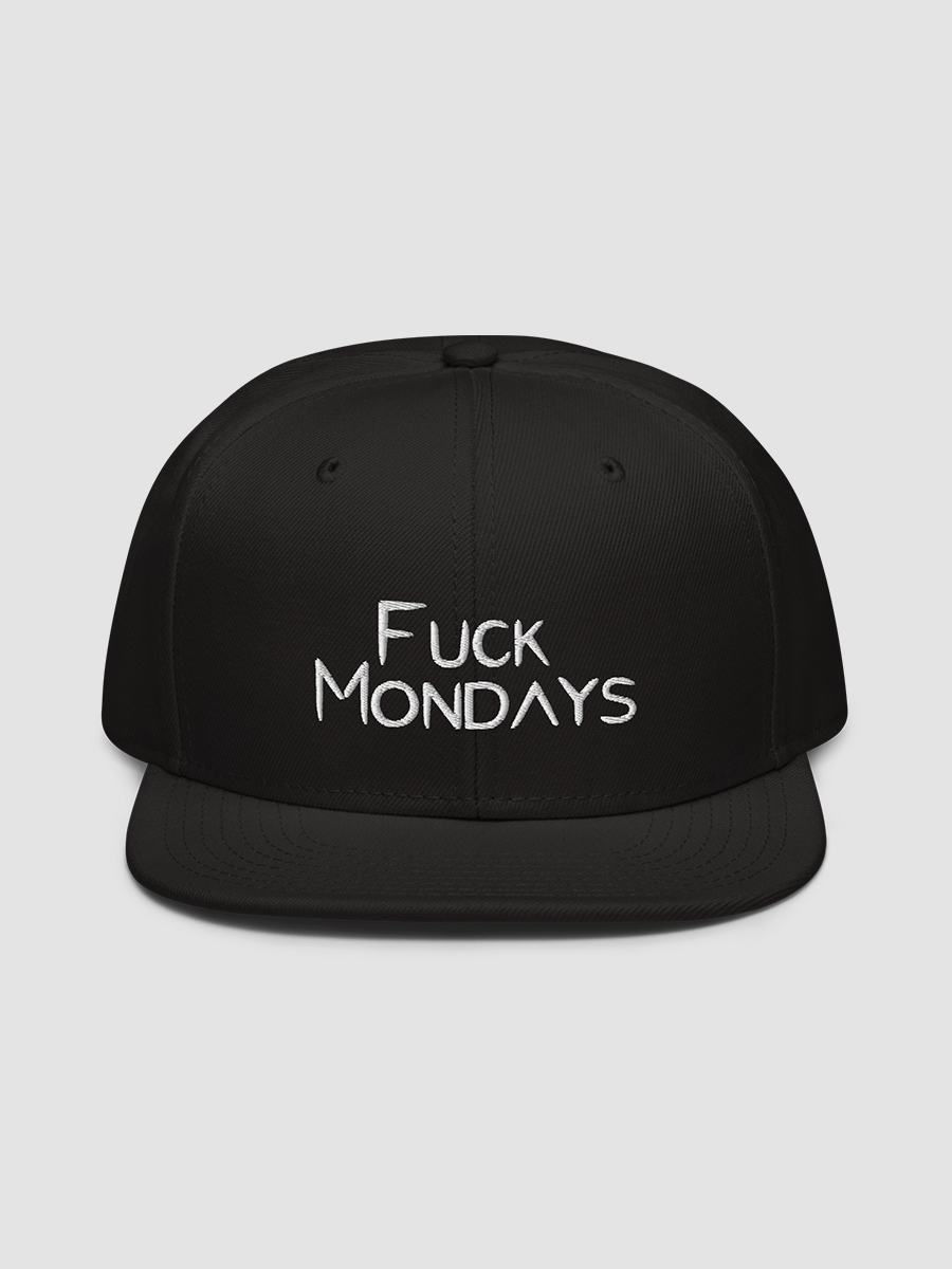 Fuck Mondays Snapback Hat - Otto Cap 125-978 product image (2)