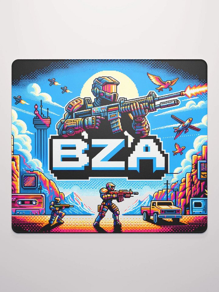 bZa Logo Gaming Mouse Mat product image (3)