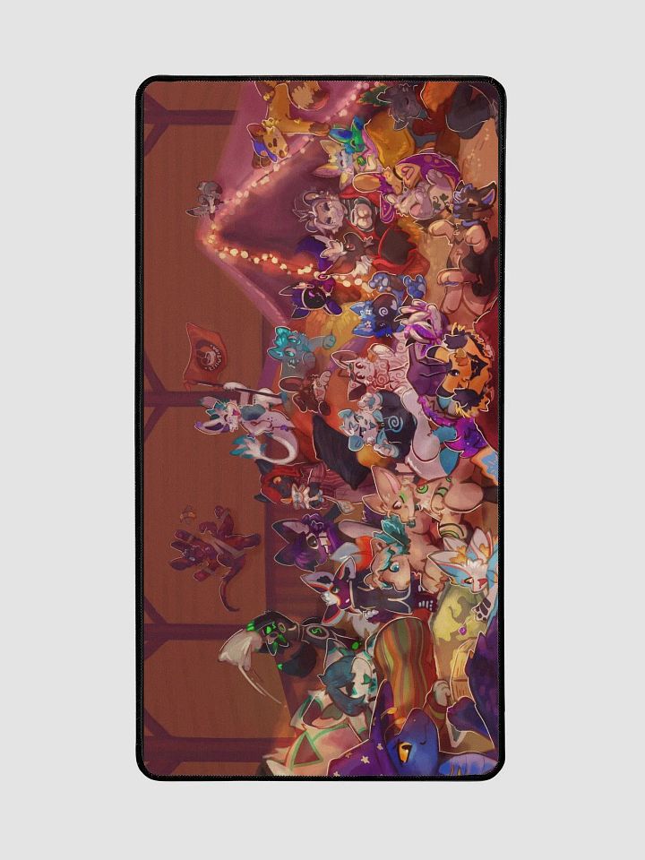 autumn pillow pile 2024 - kofi members desk mat product image (2)