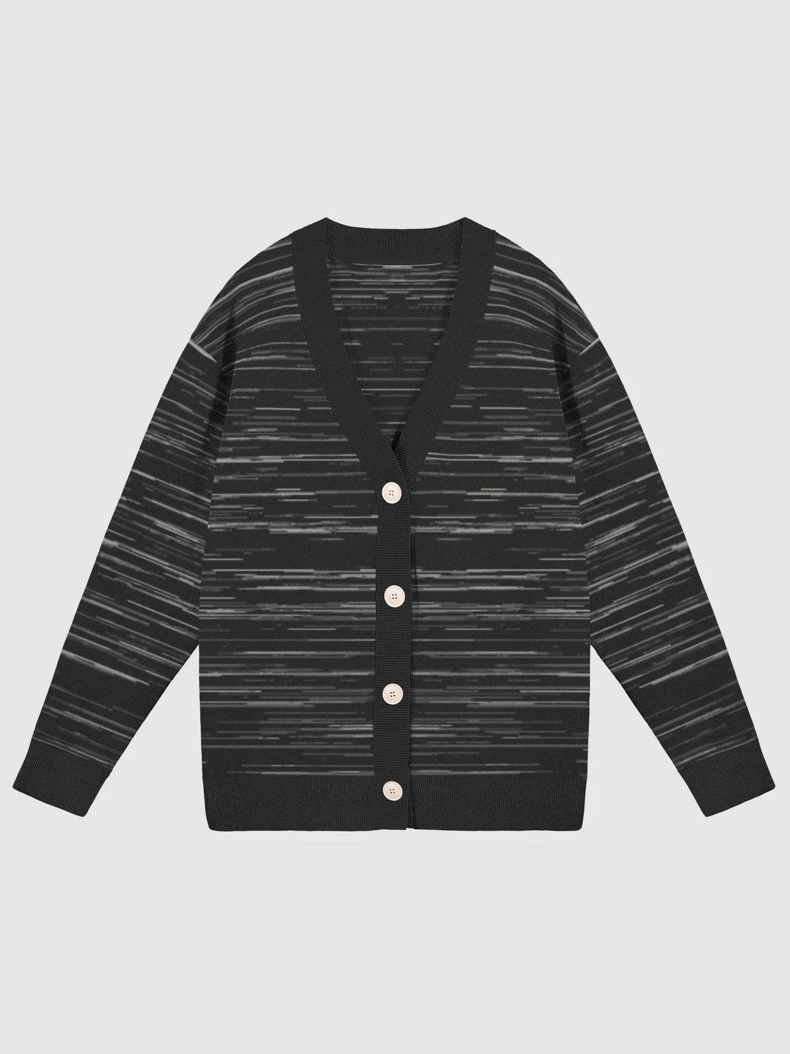 Meteor Stripes Black Cardigan product image (1)