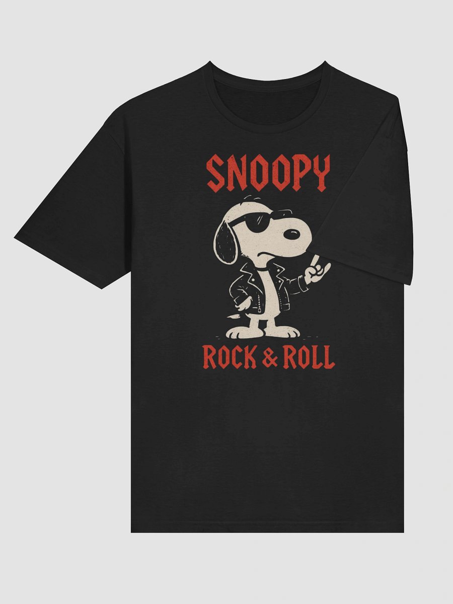 Snoopy T-Shirt - Rock and Roll Joe Cool Biker product image (4)