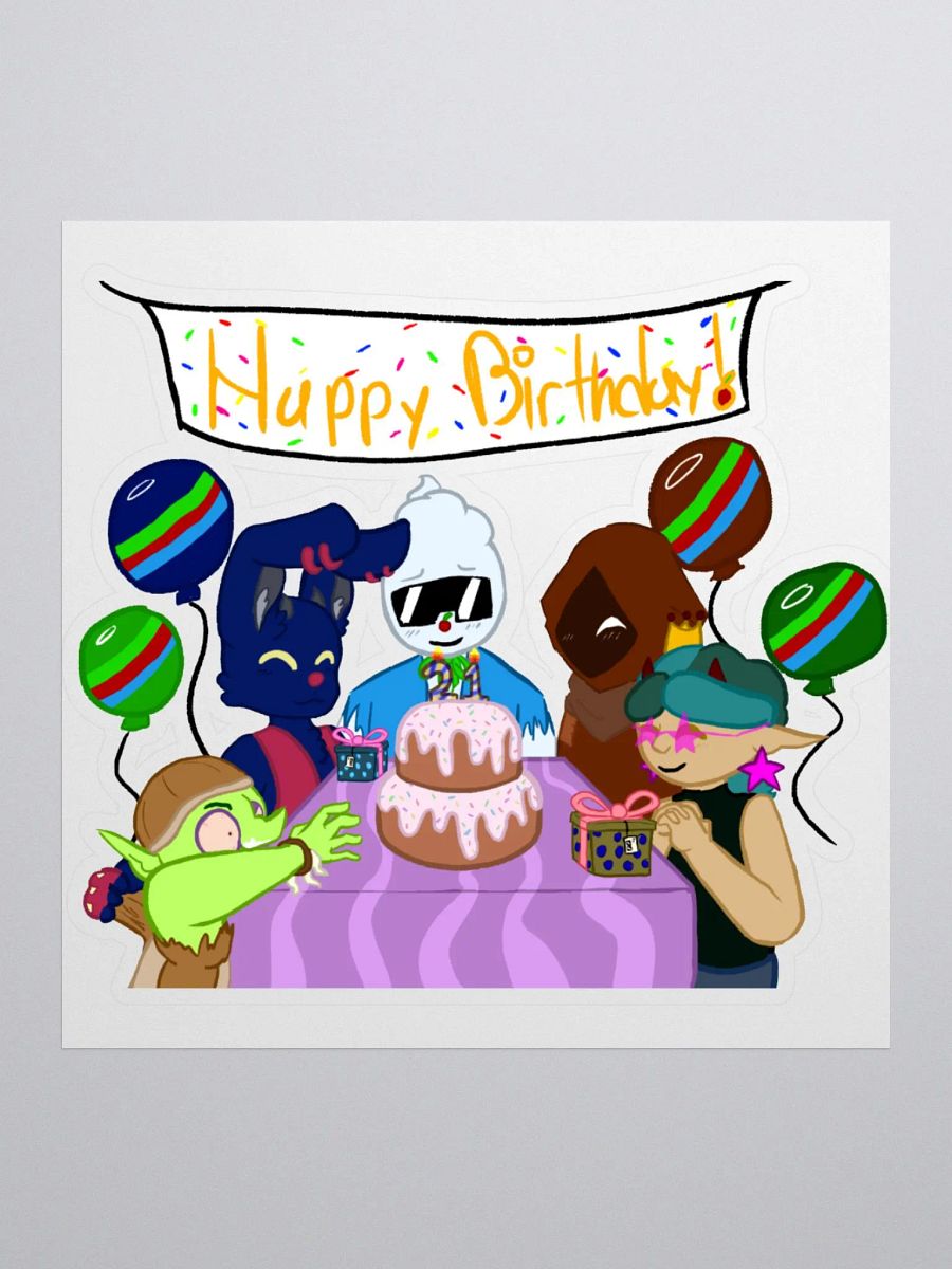 Silly Stickers - Birthday Celebration (2024) product image (1)