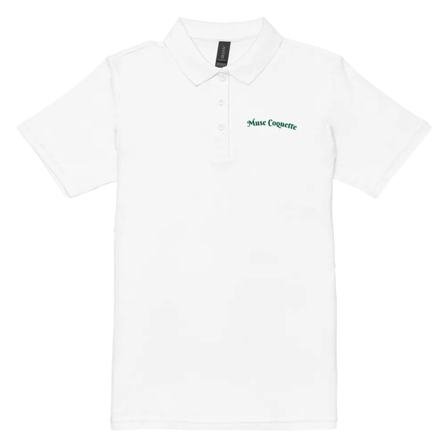 Women's Pique Polo Shirt (green) product image (4)