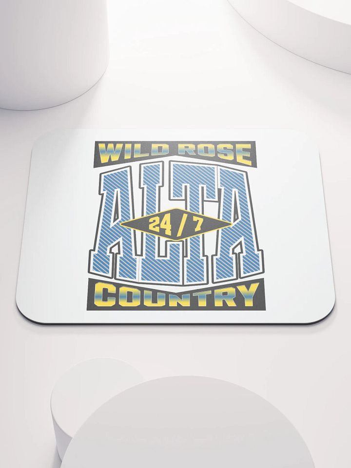 Alta Alberta Wild Rose Country 24/7 Mouse Pad product image (2)