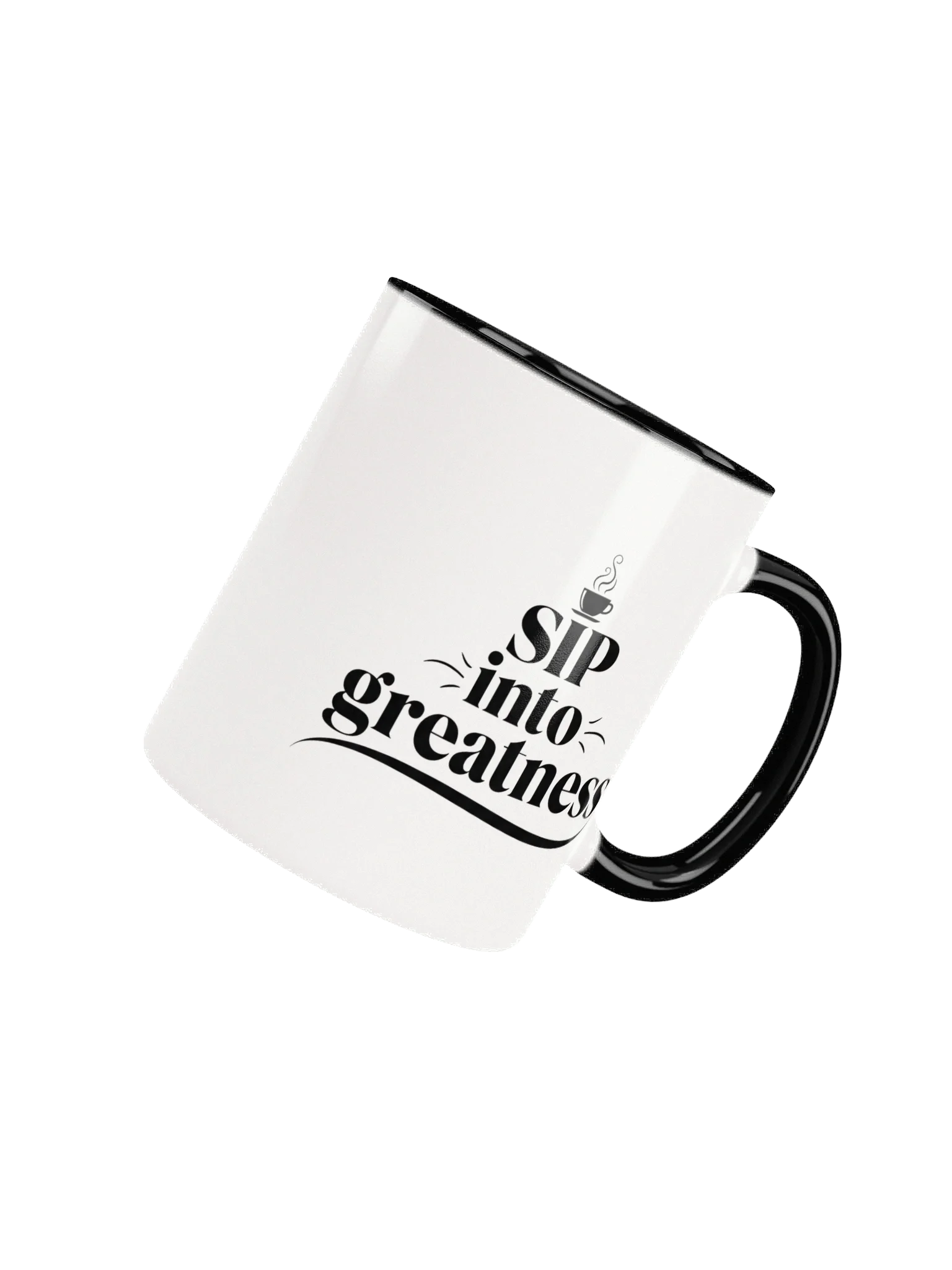 Sip Into Greatness Mug – Inspirational Coffee Cup for Motivated Go-Getters product image (4)