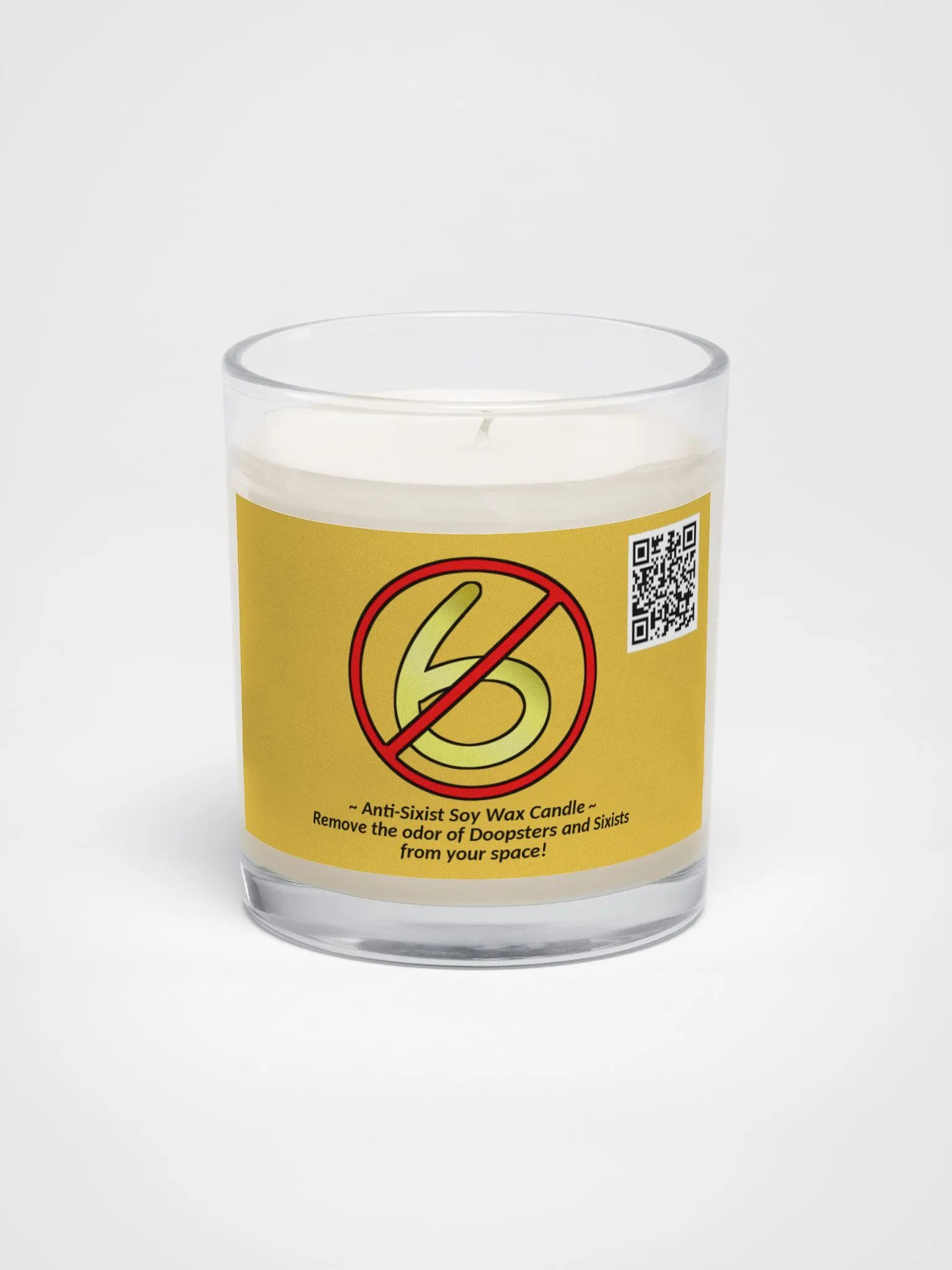 Anti-Sixist Soy Wax Candle product image (1)