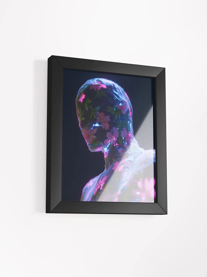 Floral Mesh Mannequin Framed Poster product image (22)