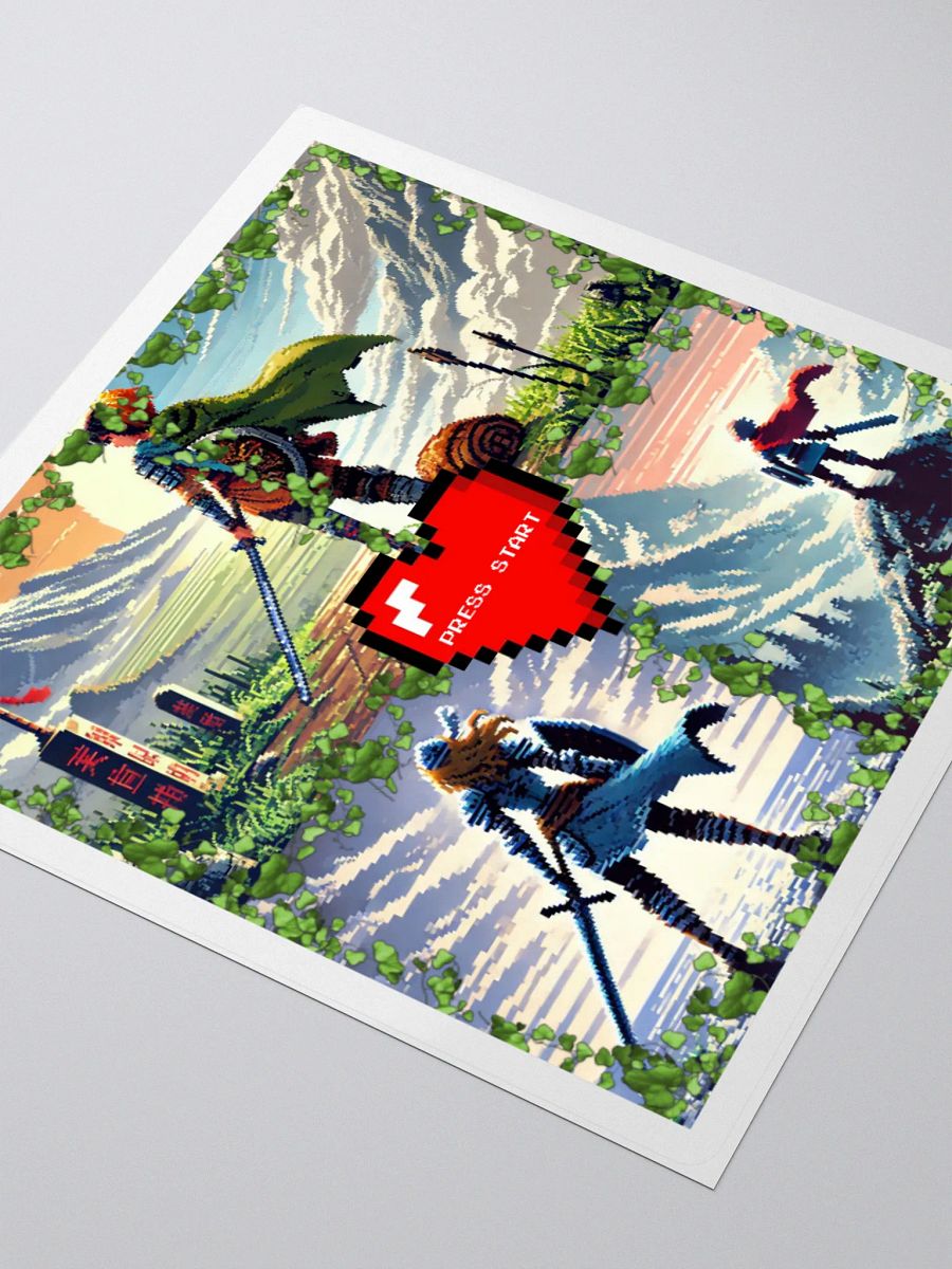 Press Start to Depart Sticker product image (7)
