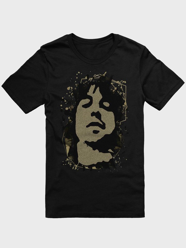 Anthony Kiedis T-Shirt. Black and gold sand art. product image (1)