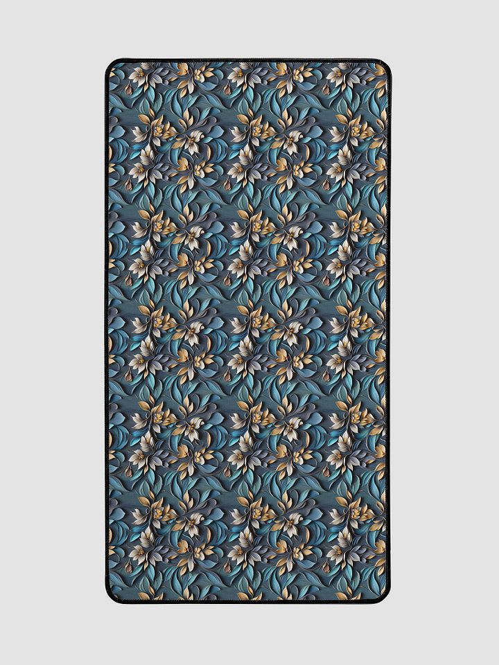 Desk Mat (15.5x31.5 inches) - Sculpted Floral Pattern product image (2)