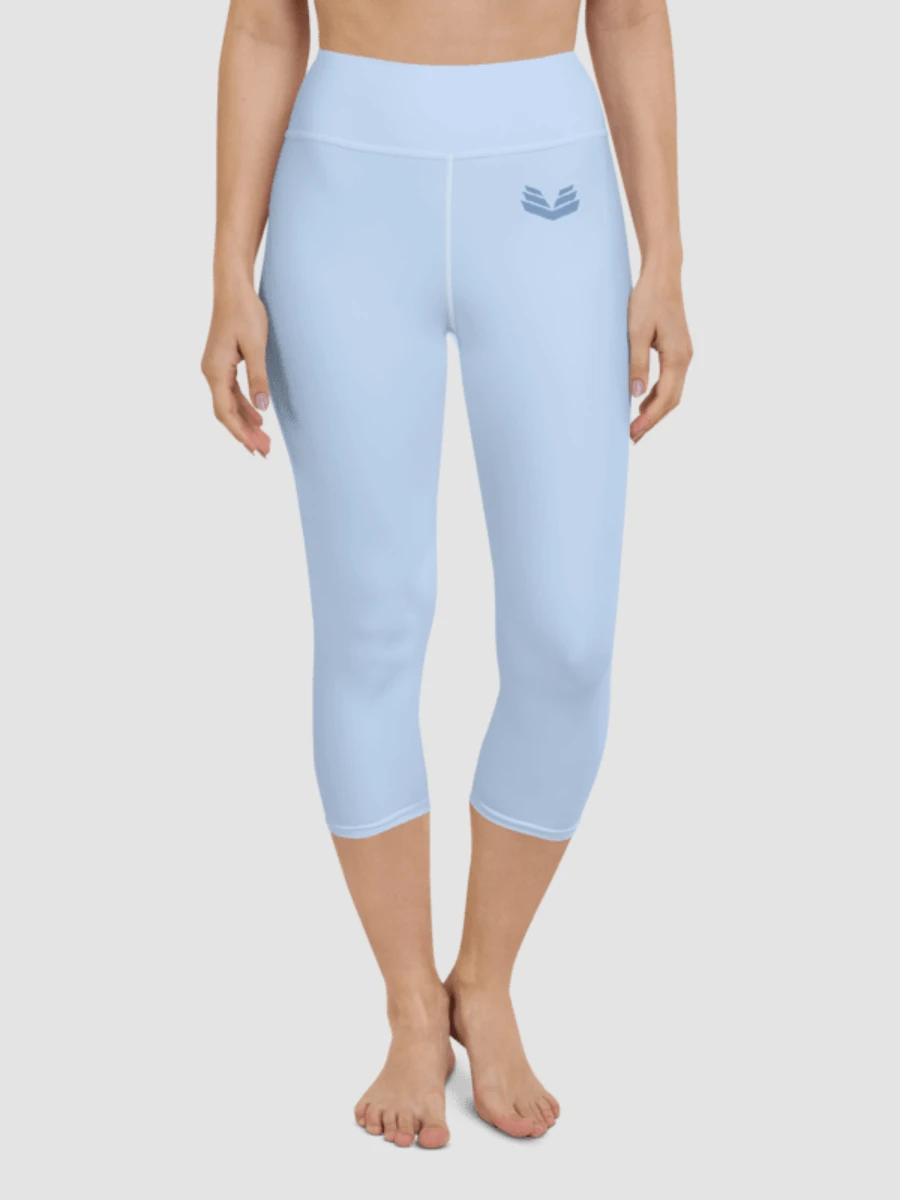 Yoga Capri Leggings - Light Blue product image (2)