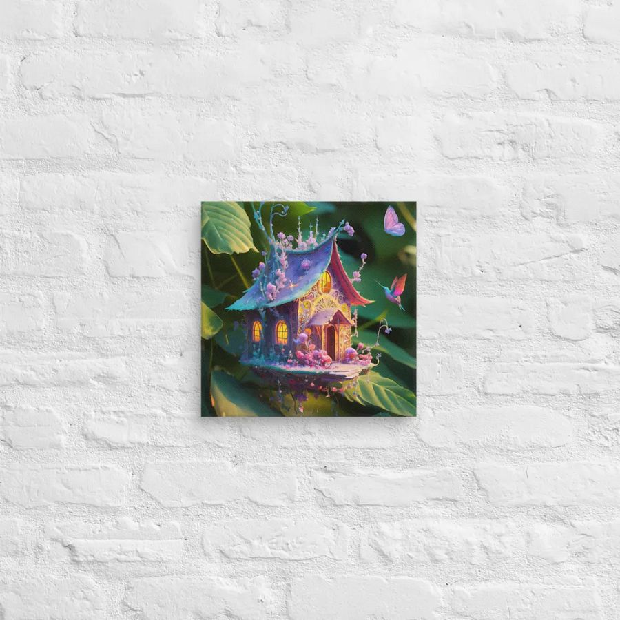 Watercolour Fairy House Art - v1 product image (12)
