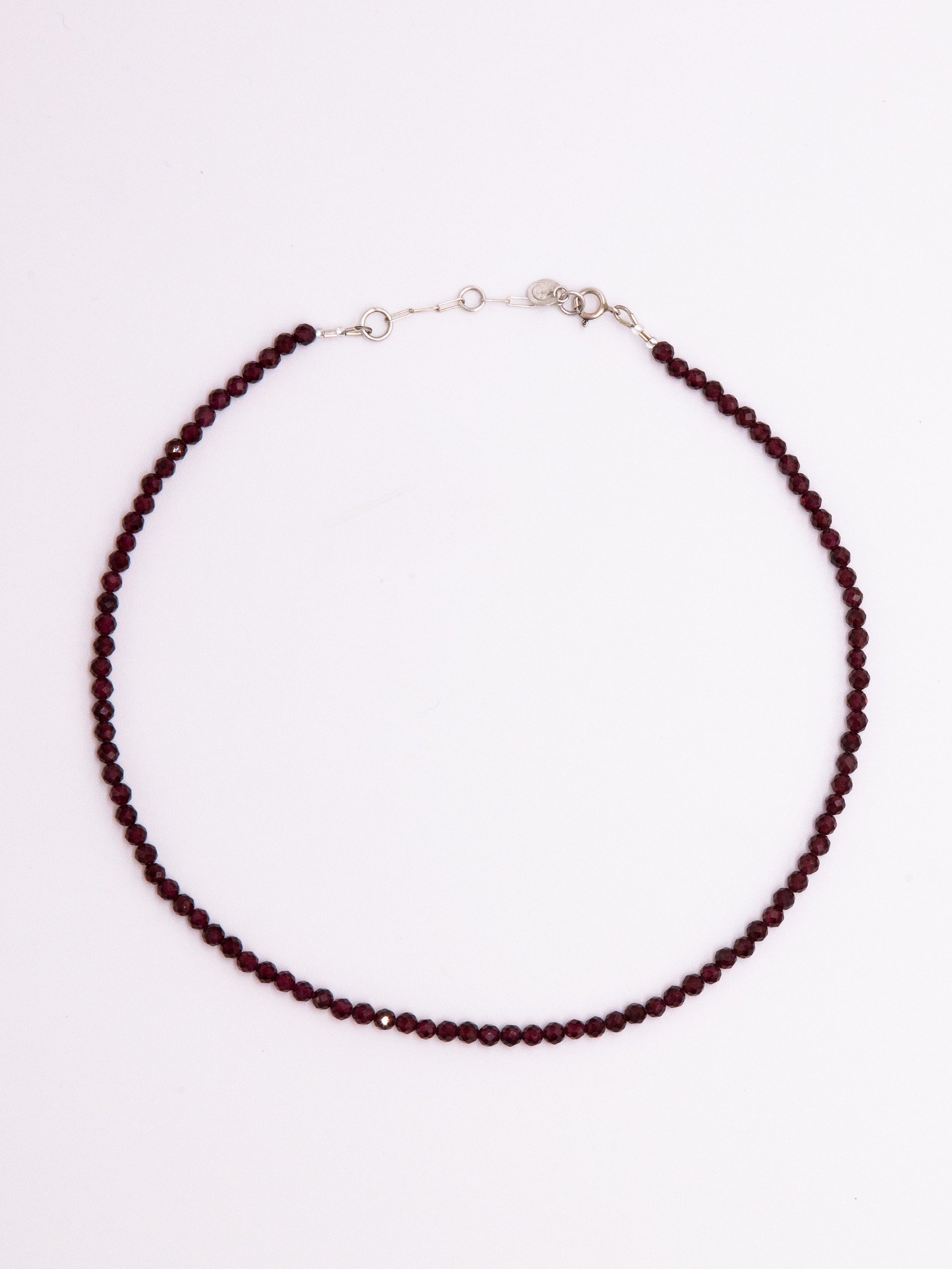 Mini Beaded Birthstone Stacker Necklace product image (1)