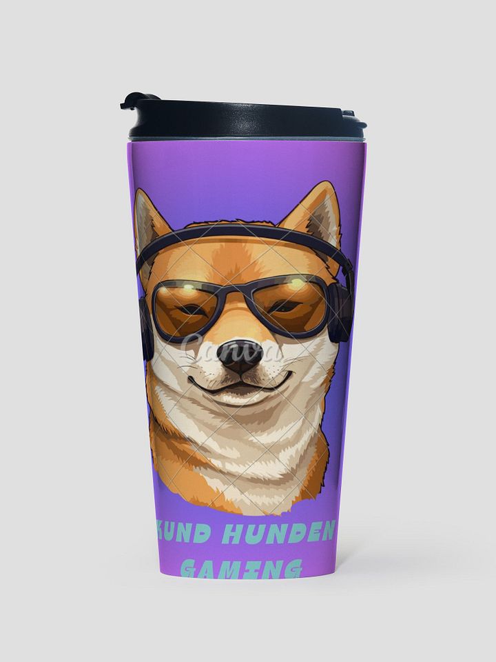 Cool Canine Gamer Stainless Steel Mug product image (1)